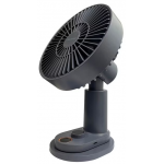 Machino Q4 多功能夾扇 風扇 (藍色)｜120° 自動搖頭、4000mAh 大電量、無段變速